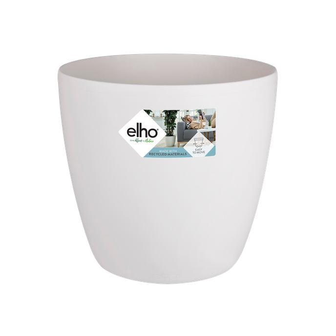 brussels rond wielen 40cm wit